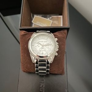Michael Kors Ladies Diamond bezel watch